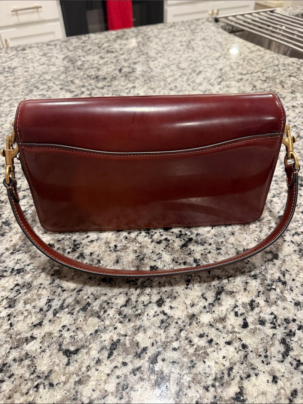 Coach Tabby 26 - Shiny Brown Leather - Picture 2 of 9